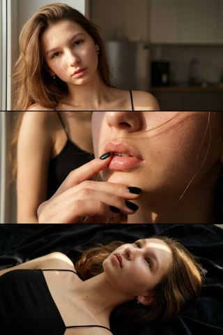 Women's portraits — Natural light and tenderness