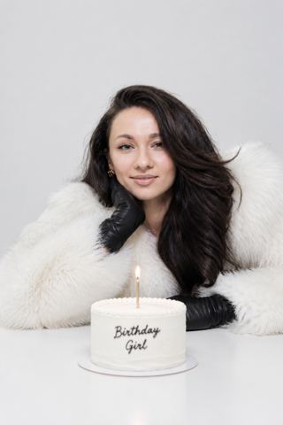 Women's portraits — Stylish birthday