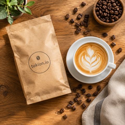 Product & ad photos — Coffee lifestyle shot