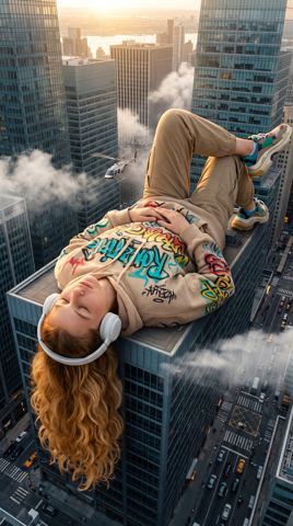 Styles & effects — Giant in the big city