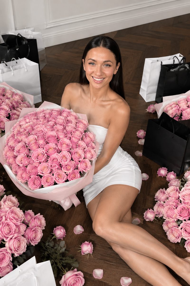 Pink roses — shot 2